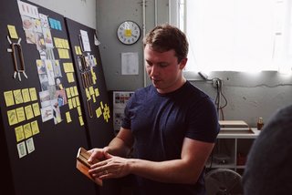 Sean showing us some exploration around the new iPhone 7 case.