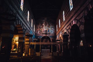 The Opinionated Leica Q - Photo 6 of 9 - The marvelous interior of The Anglican Parish of Saint Mark in NW Portland.