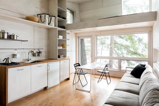 An Angled Cabin in British Columbia Makes an Ideal Island Retreat - Photo 1 of 5 -
