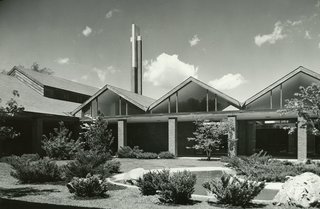 St. John's Episcopal Church
Mid-Century Modern
by Alden B. Dow - Photo 1 of 5 - St. John's Episcopal Church ,<br>Mid-Century Modern, <br>Midland MI, by Alden B. Dow, www.abdow.org