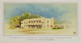 The Midland Country Club by Alden B. Dow - Photo 1 of 5 - The Midland Country Club by Alden B. Dow. www.abdow.org