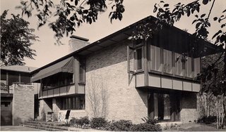 The Calvin A. Campbell Residence by Alden B. Dow - Photo 1 of 5 -