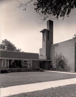 Messiah Lutheran Church by Alden B. Dow - Photo 1 of 3 -