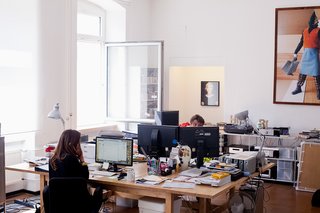 Print In The Digital Age - Photo 2 of 7 - The offices of HORT photographed by Amos Fricke