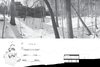 Piedmont Retreat in the snow. Below: Topography diagram Photo 4 of Piedmont Retreat modern home