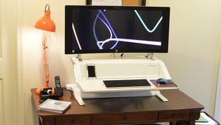 The Lotus Sit Stand Workstation: the next best thing to yoga while you work - Photo 1 of 3 -