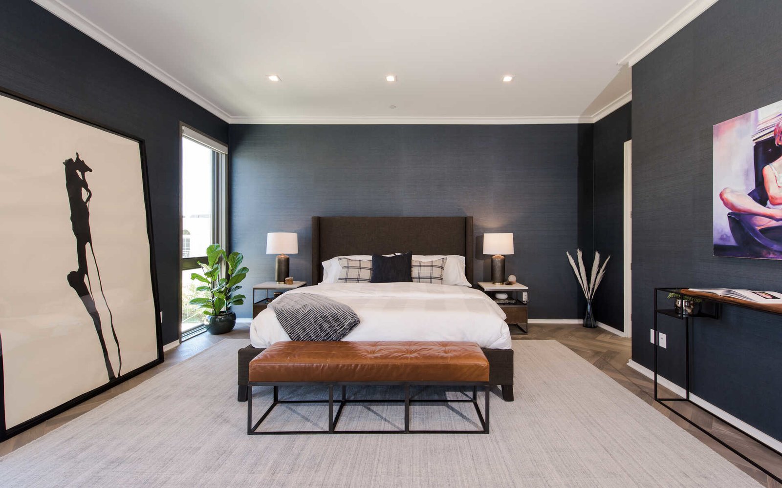 Image showcasing Photo 4 of 9 in Sleek, Two-Story Penthouse Near Beverly Hills by Luxury ...
