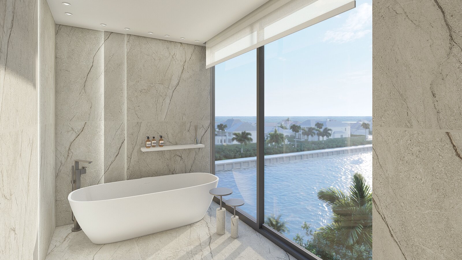 Photo 11 of 14 in Sky-High Luxury: Unveil the Ultimate Florida ... - Luxury Raised Penthouse Homes With Private Helipad Access