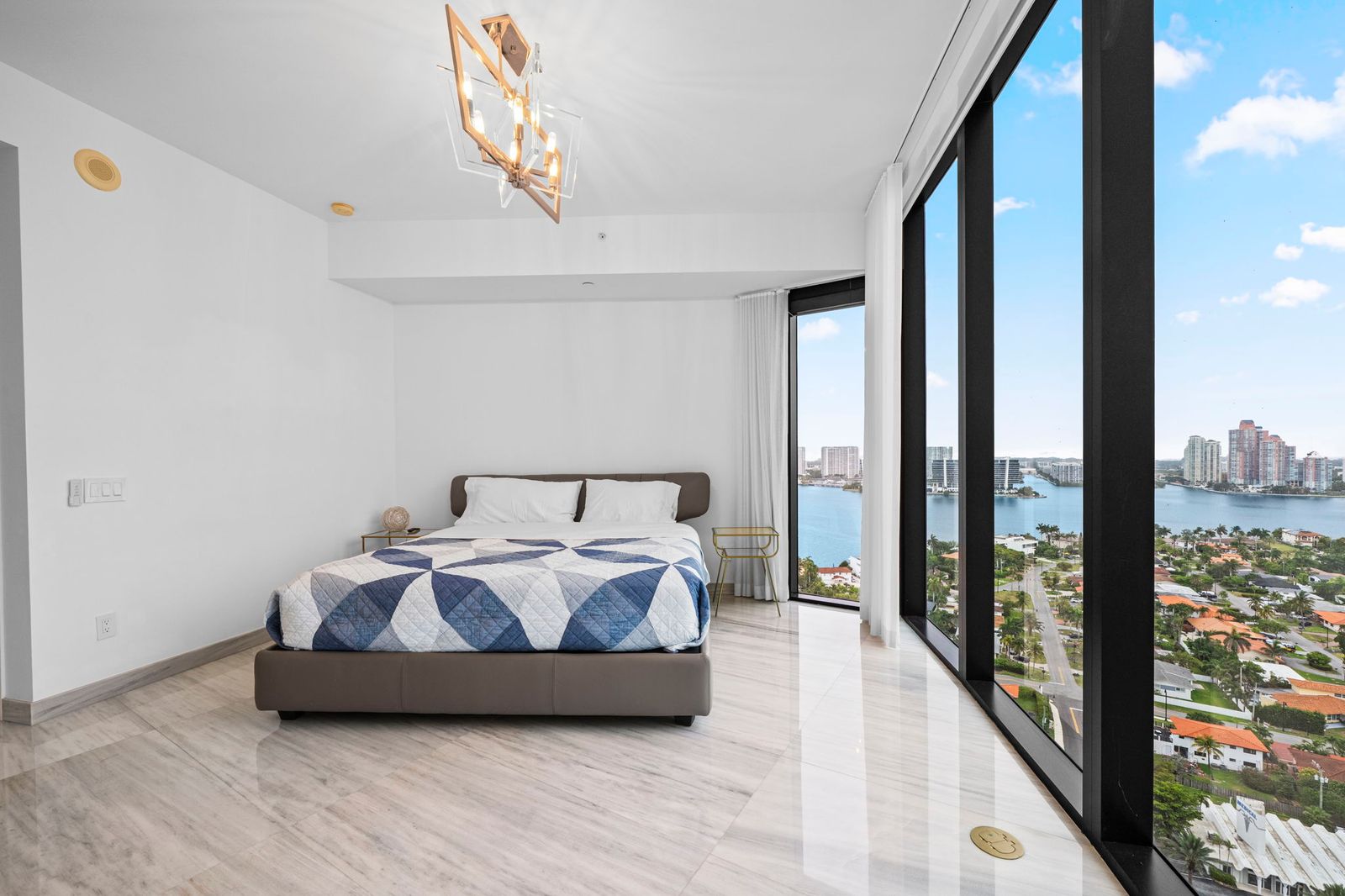 View of Photo 13 of 20 in Oceanfront Sky Residence with Private Car Elevator ...