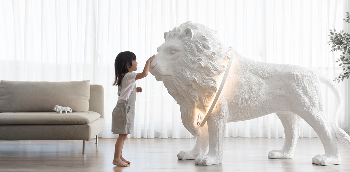Lion X Floor Lamp By Generate Design Dwell Lion X Floor Lamp