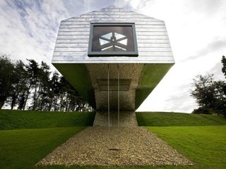 Take a Modern British Holiday in a Gleaming Cantilevered Barn - Photo 1 of 10 -