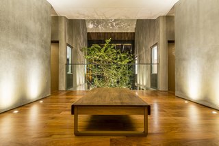 Cool, Asian Courtyard Home With A Brutalist Core - Photo 6 of 10 -