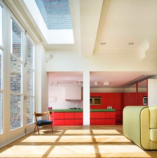 Bright Bauhaus Colors Fill This Brick Edwardian House in London - Photo 6 of 12 -