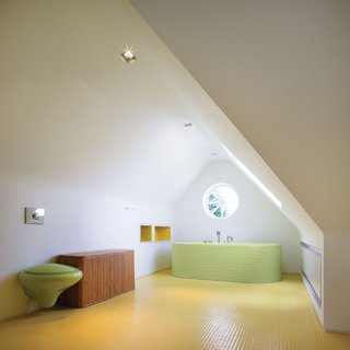 Bright Bauhaus Colors Fill This Brick Edwardian House in London - Photo 8 of 12 -