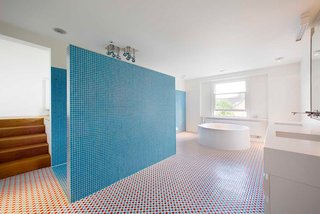 Bright Bauhaus Colors Fill This Brick Edwardian House in London - Photo 10 of 12 -