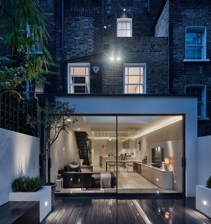 Transparent Perforated Circles Bring Light and Movement to This London Terrace House - Photo 5 of 11 -