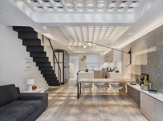 Transparent Perforated Circles Bring Light and Movement to This London Terrace House - Photo 11 of 11 -