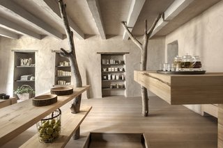 A Tree-Filled Spa That Brings Warm Modernism to a 900-Year-Old Tuscan Village - Photo 5 of 8 -