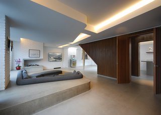 8 Stylish London Apartments - Photo 5 of 8 - On a site surrounded by Victorian homes in Primrose Hill, Patalab Architecture transformed a former mechanic’s garage into a three-bedroom house and two one-bedroom apartments.