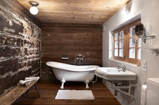 A Renovated Pagan House in the Swiss Alps Puts Guests in Touch With the Past - Photo 11 of 12 -