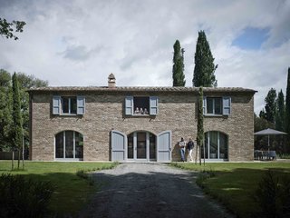 Stay in a Modern, Industrial Home That’s Hidden Inside a Traditional Tuscan Villa - Photo 1 of 10 -