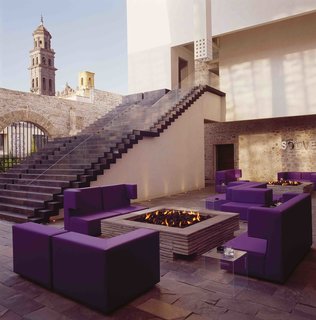 The interiors of La Purificadora in Puebla, Mexico