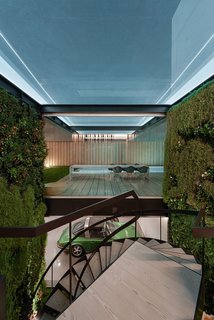 A Pool With a Glass Bottom Hovers Over Another at a House in the Portuguese Riviera - Photo 10 of 12 -