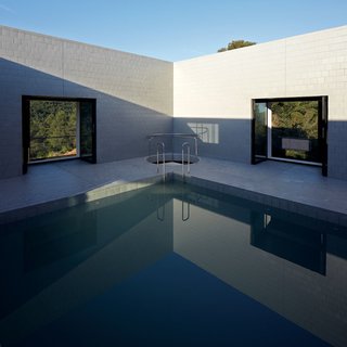 Stacked Concrete Squares Make Up This Incredible Vacation Home in Aragon, Spain - Photo 4 of 17 -