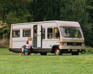 Frankfurt hospitality group Lindenberg has created a hotel room in a 1981 Mercedes camper. It's a great way to explore as much of the German countryside as you can, and a smart choice for those who want escape the crowds.