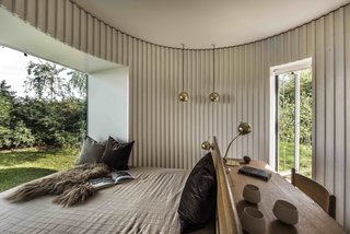 Stay in This Danish Vacation Home Made Up of 9 Log-Clad Cylinders - Photo 9 of 14 -