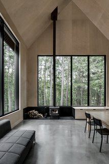 A Lofty Nature Retreat in Quebec Inspired by Nordic Architecture - Photo 7 of 16 -