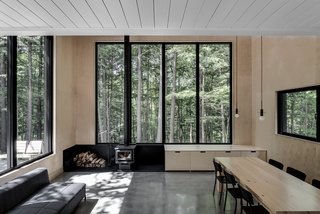 A Lofty Nature Retreat in Quebec Inspired by Nordic Architecture - Photo 10 of 16 -