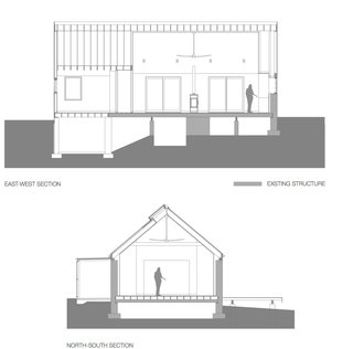 A Minimalist Retreat Rises From Old Stone Walls in Hudson Valley - Photo 11 of 12 -