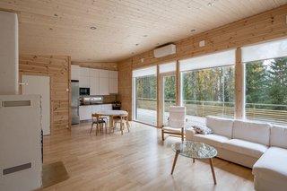 A perfect example of a clean-lined, Scandinavian home, Jurmo has an efficient floor plan with large windows and terraces that promote an indoor/outdoor lifestyle. 