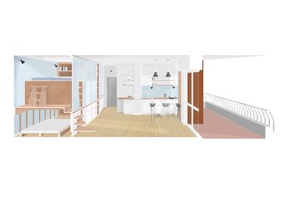 A Tiny Apartment in the Italian Riviera Takes Cues From Nautical Design - Photo 8 of 9 -