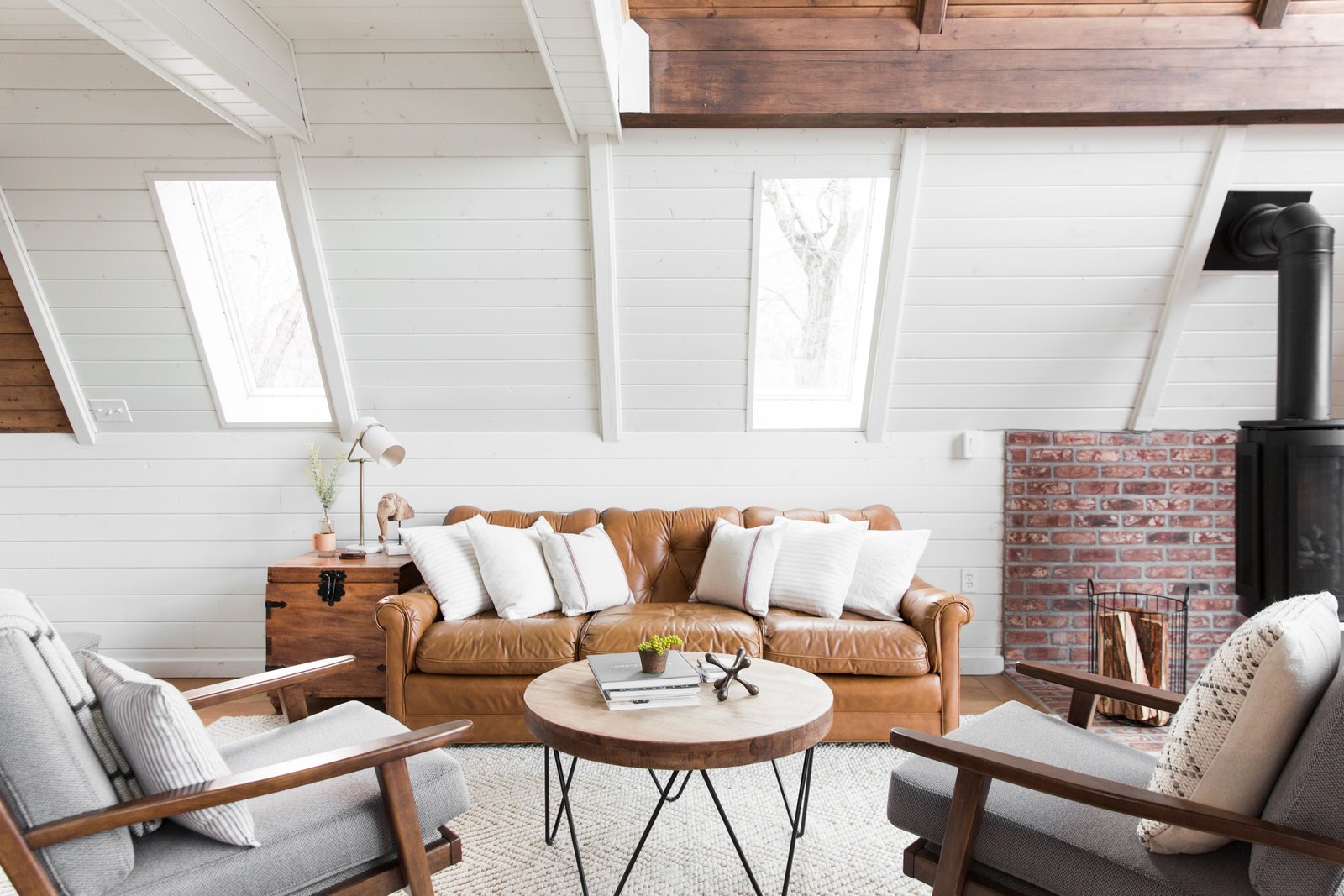 Photo 6 Of 14 In Before And After An A Frame Cabin Boasts Serious Photo 6 Of 14 In Before And After An A Frame Cabin Boasts Serious Scandinavian Vibes Dwell