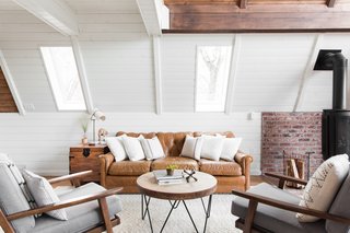 Slate gray Xander armchairs from World Market