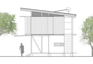 Cross section of Franceschi Container Houses