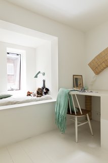 A 20th-Century Dutch Schoolhouse Now Holds a Series of Airy Lofts - Photo 11 of 13 - A child's bedroom
