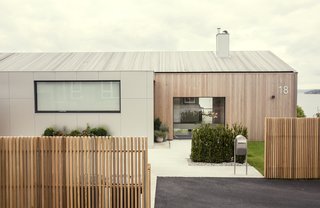 The updated home in Norway's Snarøya peninsula.