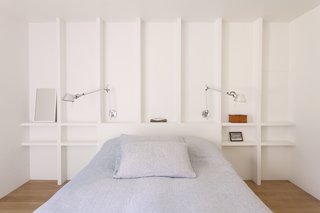 Here is a look at one of the two bedrooms on the ground floor.