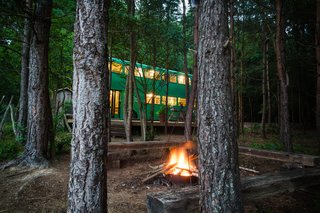This Double-Decker Bus Offers an Eclectic Glamping Experience - Photo 12 of 12 -