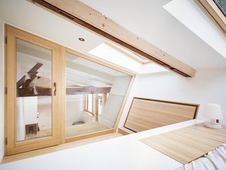 Before and After: A Renovated Artist's Studio Is Now an Airy, Efficient Home - Photo 12 of 16 - The desk can be folded away when the space is used as a guest room.
