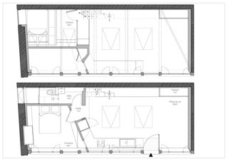 Before and After: A Renovated Artist's Studio Is Now an Airy, Efficient Home - Photo 16 of 16 - Floor plans