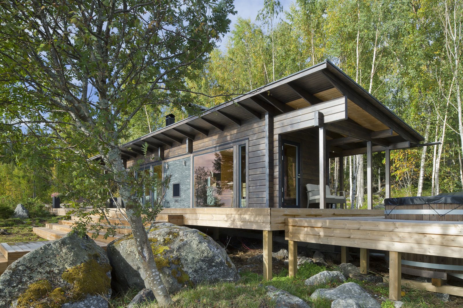 Photo 8 of 21 in These 8 Log Cabin Kit Homes Celebrate Nordic