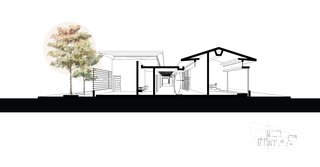 A Concrete Abode Becomes a Surfer's Paradise - Photo 23 of 23 - Another cross sectional drawing.
