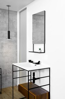 7 Stylish Bathroom Sinks That Can Fit in Even the Tiniest of Spaces - Photo 1 of 8 - "This collection blends together industrial and minimalist style, while also responding to the demand for furnishings that can fit into smaller, urban spaces—such as apartments or guest baths, as well as powder rooms," says Mark Wolinsky, president of WETSTYLE. 