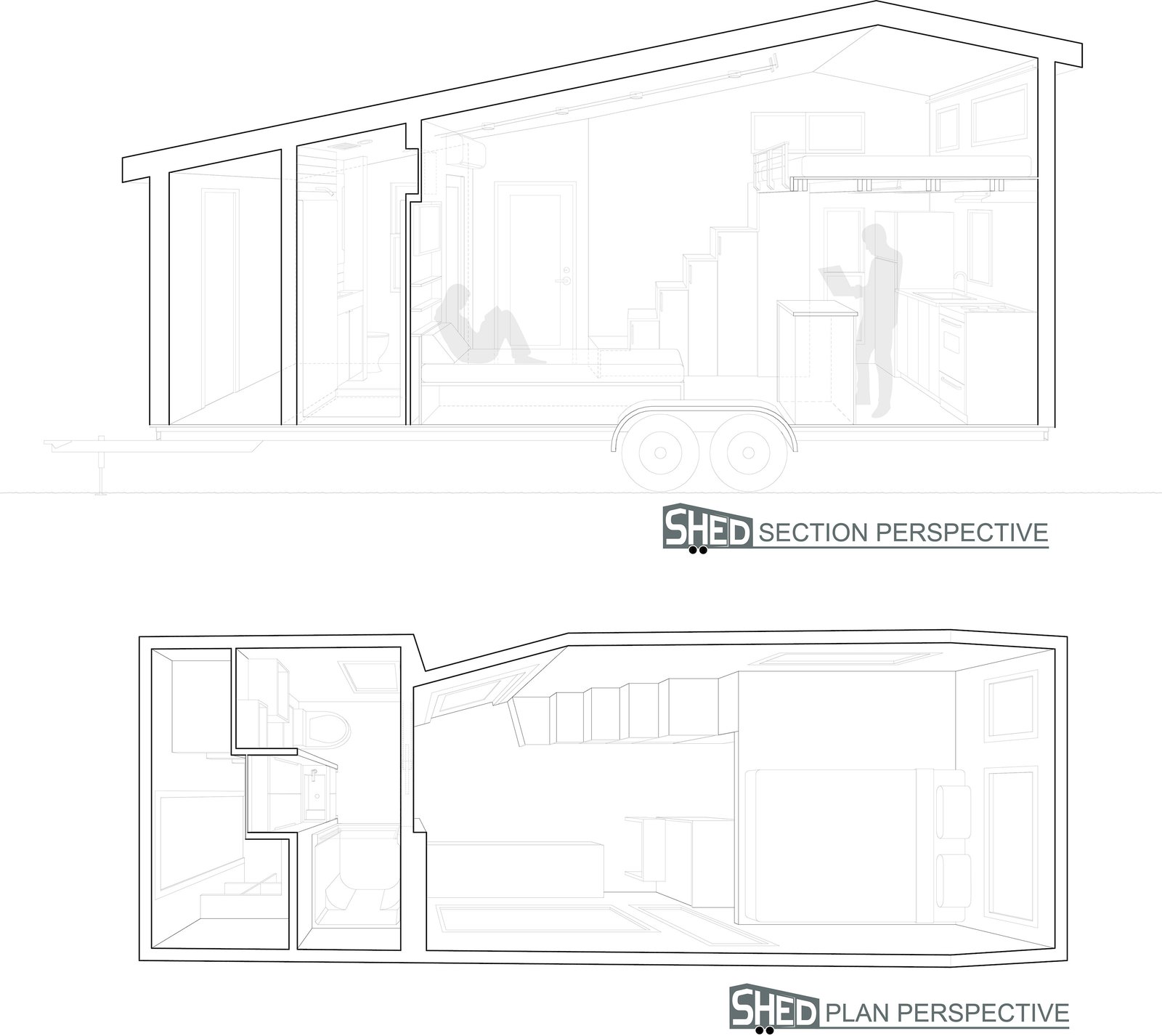 Cross sectional plans.