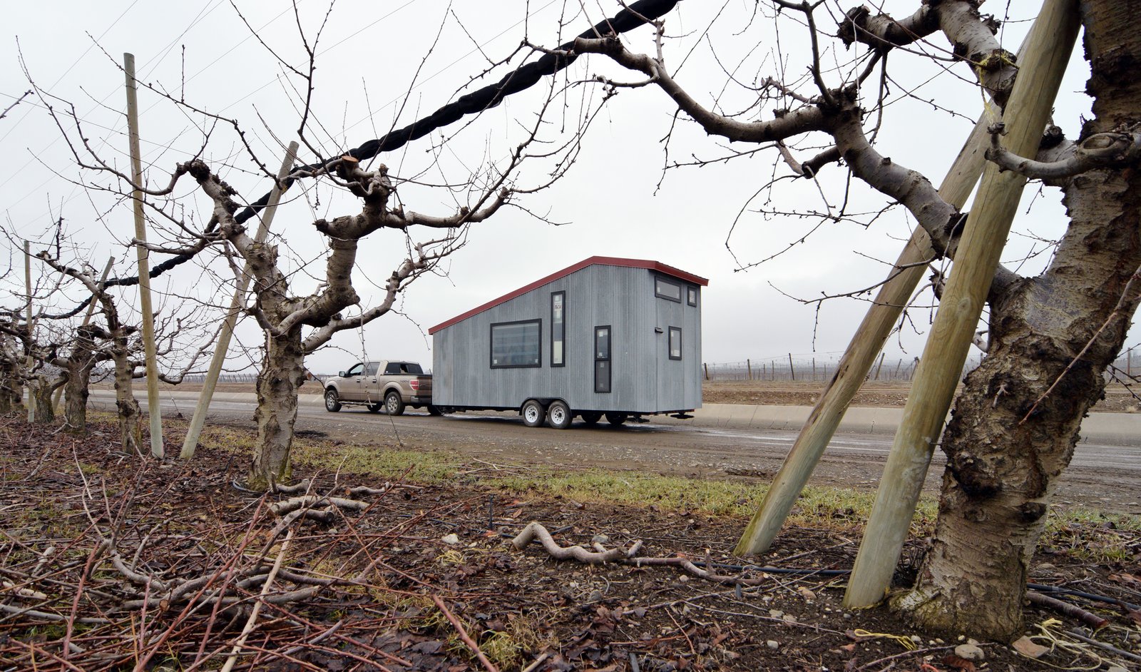 A road-ready, tiny house.