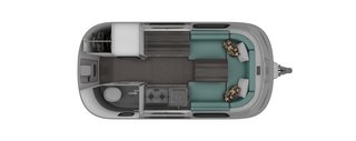 The Nest is available with two floor plans. One of the plans features a U-shaped dinette that converts into a bed, which is ideal for weekend warriors. 